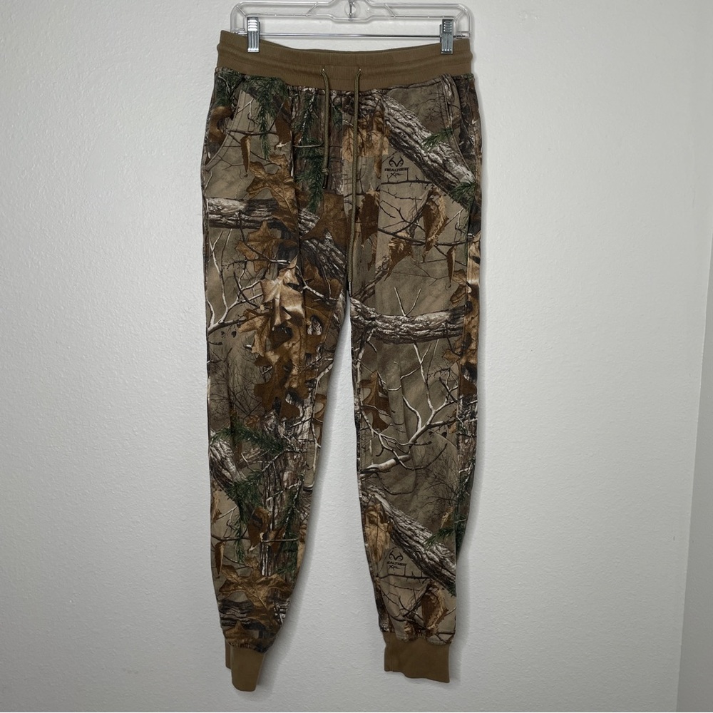 BAGGY OVERSIZED DRAWSTRING Camouflage WORKOUT GYM Jogger Pants SZ M